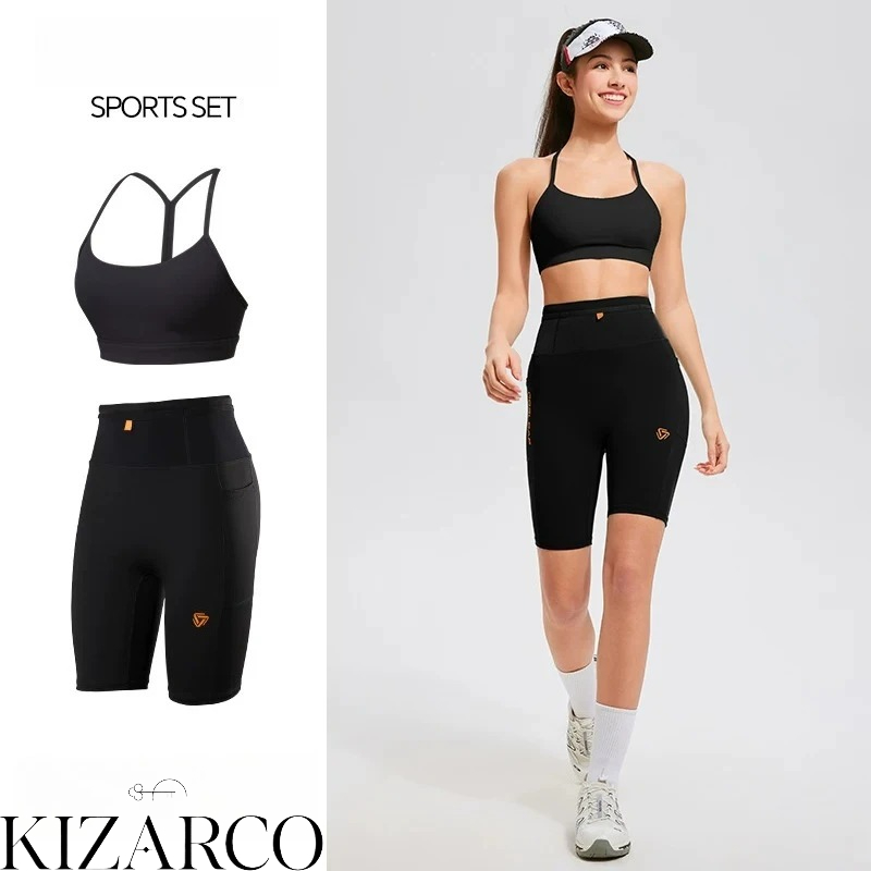 Crossfit Gym Gear - Conjunto Deportivo para Mujer, Sujetador Deportivo