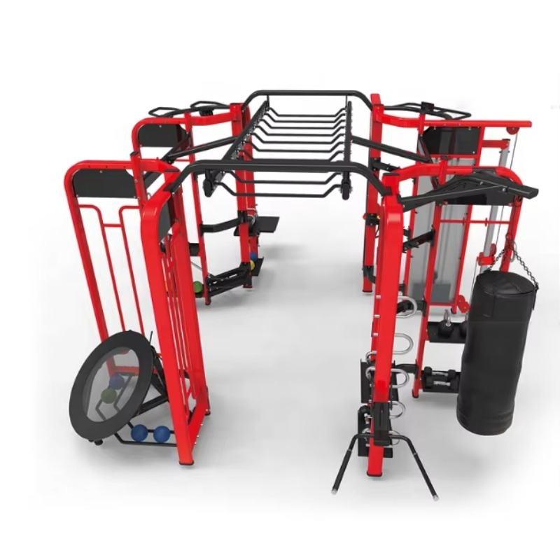 Crossfit Gym Gear - Estante de ajuste cruzado multifuncional integrado