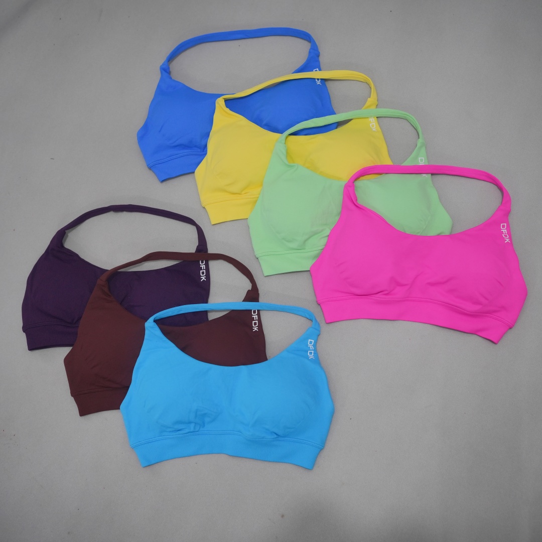 Crossfit Yoga - Sujetador Deportivo Sin Costuras para Mujer